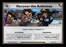 Recover the Antivirus - Extinction Agenda - Spycraft CCG