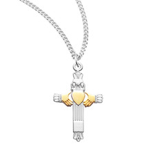 .925 Sterling Silver Two-Tone