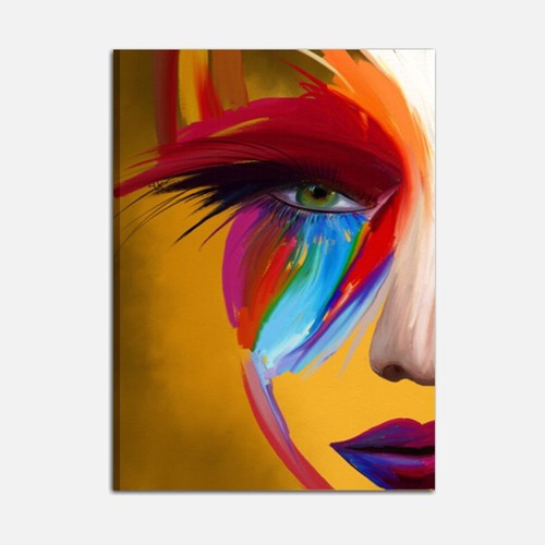 Quadro moderno dipinto - quadro, mano