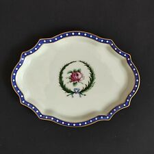 Vassoietto Richard Ginori con decoro n. 1512 Garden Rose su forma Duchessa 