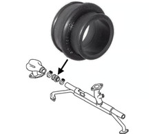 GUARNIZIONE COLLETTORE NERA MAGGIOLINO 70/86,T2 70/79,T3 79/82