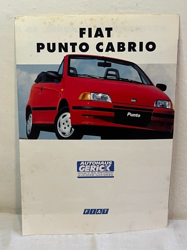 Fiat punto cabrio catalogo - cabrio,
