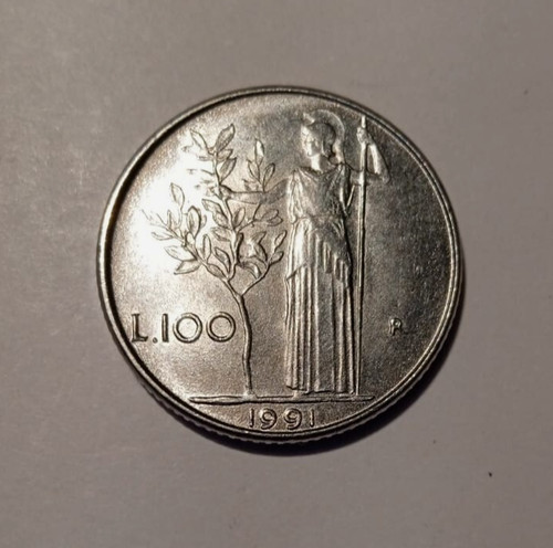 100 lire piccola italiana - 100, del
