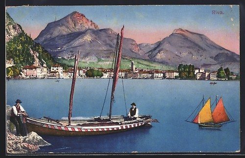 Riva del garda barca vela - barca,