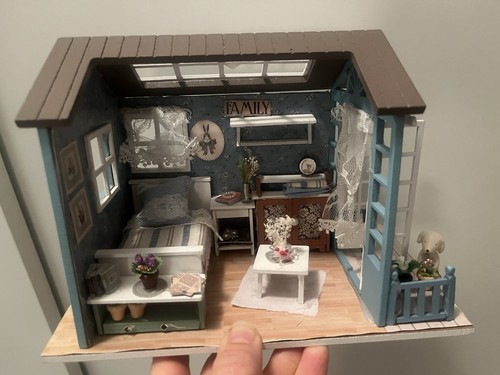 Casetta miniatura 3d - casetta,