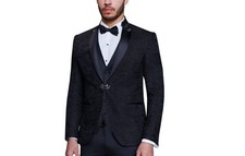 Abito da sposo uomo collo alto