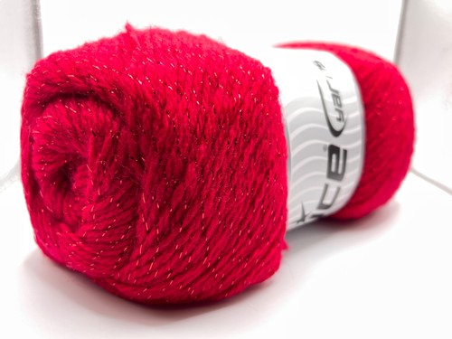 Red merino glitz 84612 - merino, filati
