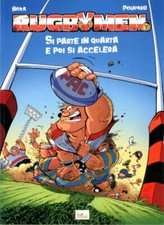 fumetto RUGBYMEN CORRIERE DELLO SPORT STADIO numero 7