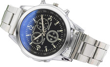 OROLOGIO UOMO in ACCIAIO