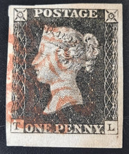 1840 Great Britain GB 1 Penny