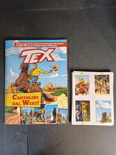 Tex album figurine cartoline - tex,