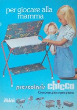 Advertising Cutout Italy 1978