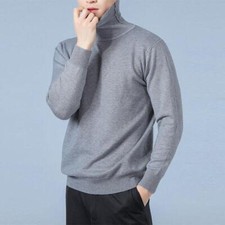 Maglione uomo con risvolto