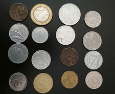 lotto 16 monete varie del