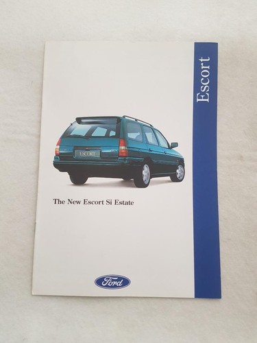 Ford escort estate brochure - si,