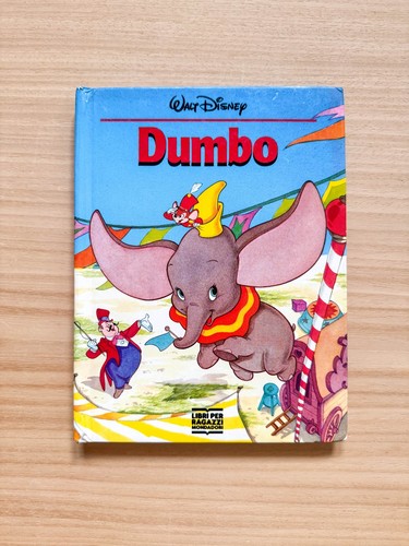 Dumbo libro illustrato walt - libro,