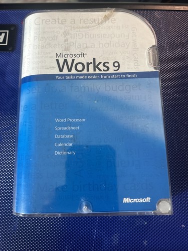 Microsoft works software - microsoft, 9