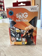 Gioco Wii Let’s Sing Radio Italia
