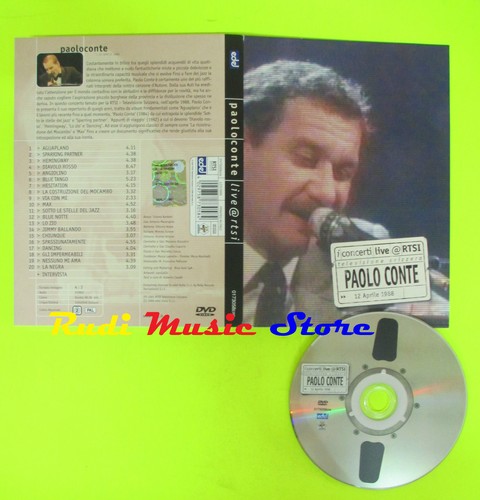 Dvd paolo conte - dvd, i