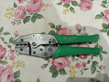 pastorino 286 PINZA A CREMAGLIERA CRICCHETTO PER cap ISOLATI CRIMPATRICE FASTON