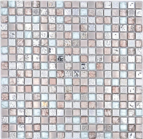 Mosaico vetro pietra - in,