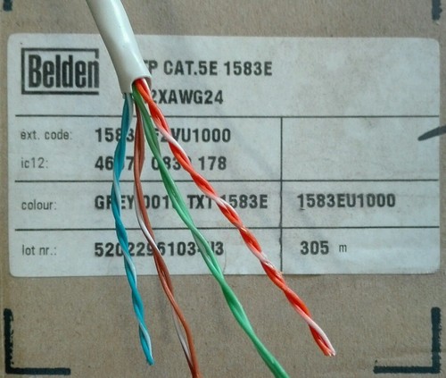 Cavo rete lan - lan, 4x2xawg24