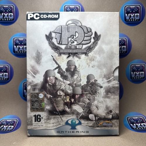 Rom hidden dangerous - pc, &