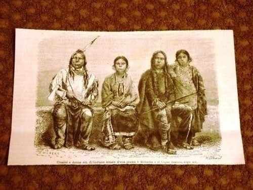Indiani america uomini e - indiani, d'america
