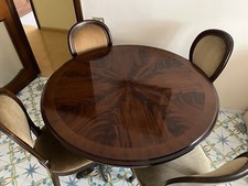 Tavolo rotondo allungabile in