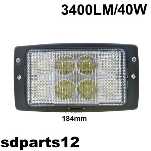 Faro lavoro 8led - 40w, 3400lm