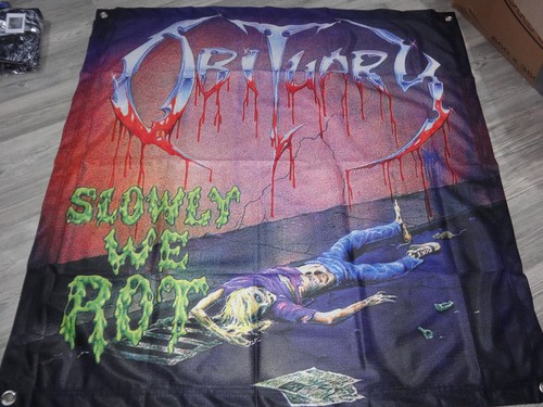 Obituary xxl flag flagge - obituary,