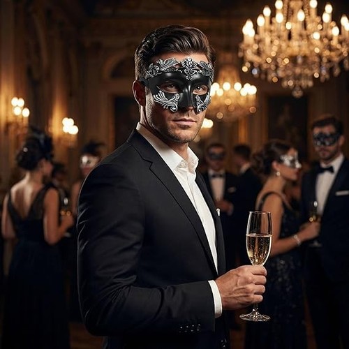 Maschera veneziana uomo - maschera,