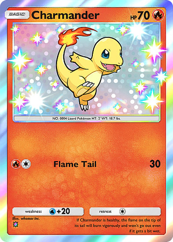 Charmander mega shine - charmander,