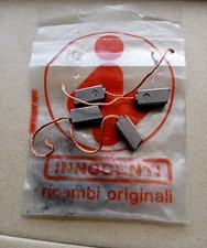 AUTO EPOCA INNOCENTI N°01 COPPIA SPAZZOLE CARBONCINI (NUOVE VEDI FOTO MISURE).