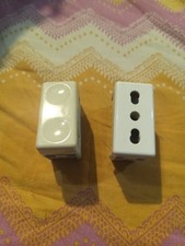 2Pezzi GEWISS GW20203 PRESA BIPASSO 10/16A 2P+T SYSTEM, GW20008 DEVIATORE