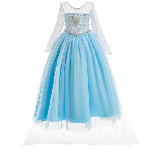 Elsa anna vestito fantasia - elsa,