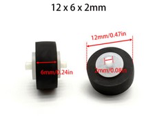 1PZ Pinch Roller 12X6x2 per