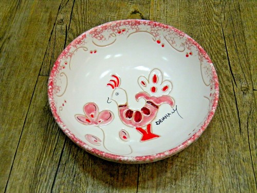 Ceramica sarda ciotola latte - ceramica,
