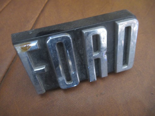 Ford escort placchetta - -,