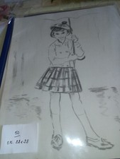 COD.50 MATITA  MODA BIMBI ANNI