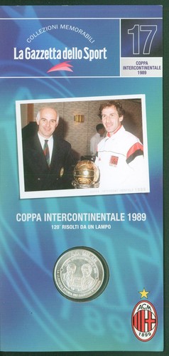 Medaglia milan gazzetta - milan,