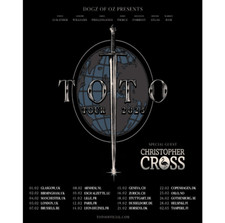 Poster TOTO Band UK & Europe