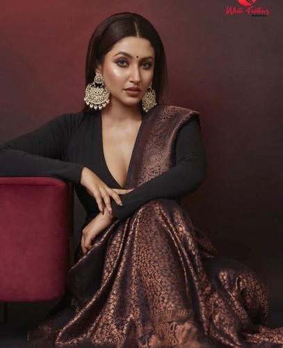 Camicetta saree party - saree,