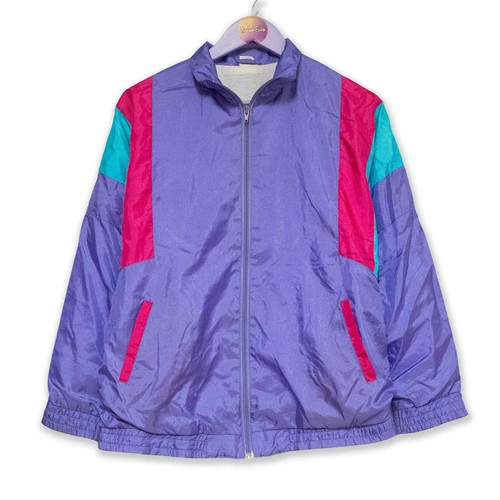 Giacca vento vintage viola - vento,