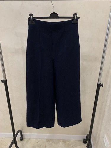 Women zara trousers navy - navy, 36