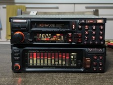 Kenwood KRC-919 KGC-717 1DIN + 1DIN Cassette EQ Deck OEM revisionato