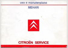 Citroen mehari 1985 manuale - 1985,