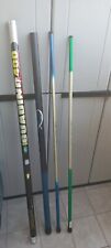 Set canne da pesca fisse telescopiche + guadino telescopico come da foto