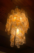 Lampadario vintage Venezia murano Romano  Mazzega 