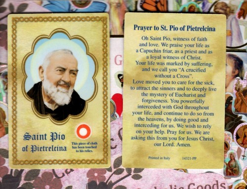 San pio reliquia - san, sacra